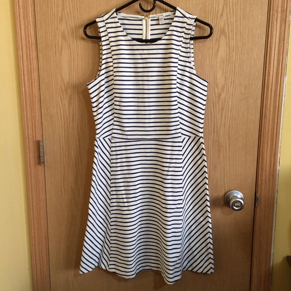 J. Crew Dresses & Skirts - J.Crew  Sleeveless Striped Casual Dress